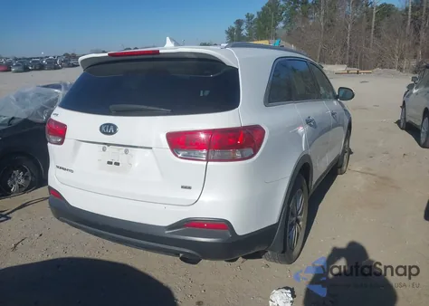 2018 Kia Sorento 2.4L Lx from USA, damaged, VIN 5XYPG4A3XJG368899